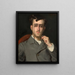 Portrait présumé de Monsieur Camille le Senne - Alfred Dehodencq — kehystetty taideteos seinällä