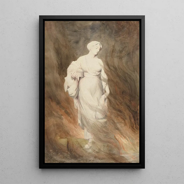 Maalauksen jäljennös La Femme de Loth - Alfred George Stevens