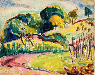 Alfred Henry Maurer - Hills.webp