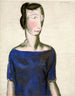 Portrait d'une fille - Alfred Henry Maurer — näkymä teoksesta