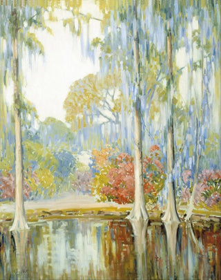 Alfred Hutty - Magnolia Gardens.webp