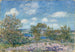 Toukokuu-iltapäivä lähellä Moret-sur-Loingia - Alfred Sisley — näkymä teoksesta