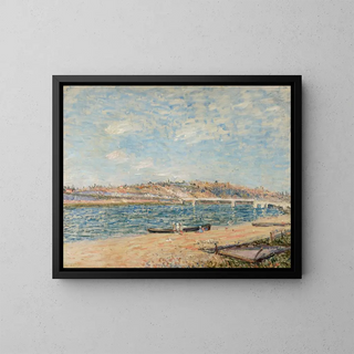 Alfred Sisley - La Berge  SaintMamms.webp