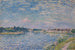 La Seine à Saint-Mammès le soir - Alfred Sisley — näkymä teoksesta