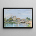 Alfred Sisley — kehystetty taideteos seinällä