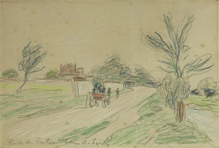 Alfred Sisley - Route de Fontainebleau.webp