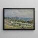 Terassi Saint-Germainissä keväällä - Alfred Sisley — kehystetty taideteos seinällä
