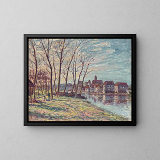 Alfred Sisley - Vue de Moret.webp