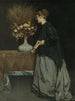 Syksyn kukat - Alfred Stevens — näkymä teoksesta