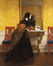 Le bouquet - Alfred Stevens — näkymä teoksesta