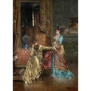 Alfred Stevens - The Visit.webp