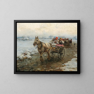 Alfred Von WieruszKowalski - The Coach Journey.webp