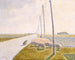 La route vers Nieuport - Alfred William Finch — näkymä teoksesta