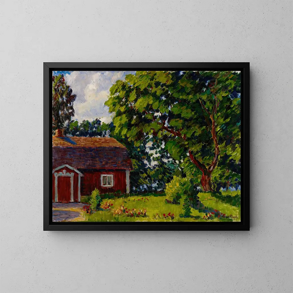 Urajrvi-museosta - Alfred William Finch — kehystetty taideteos seinällä