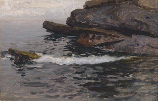 Alfred Zoff - Felskste bei Capo Lungo.webp