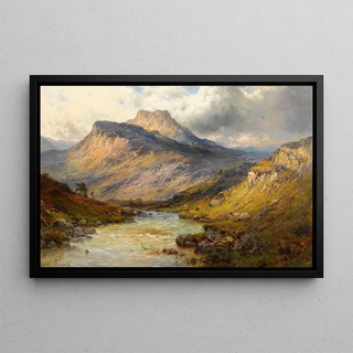 Alfred de Branski - Loch Lomond A Trout Stream Near Stirling.webp