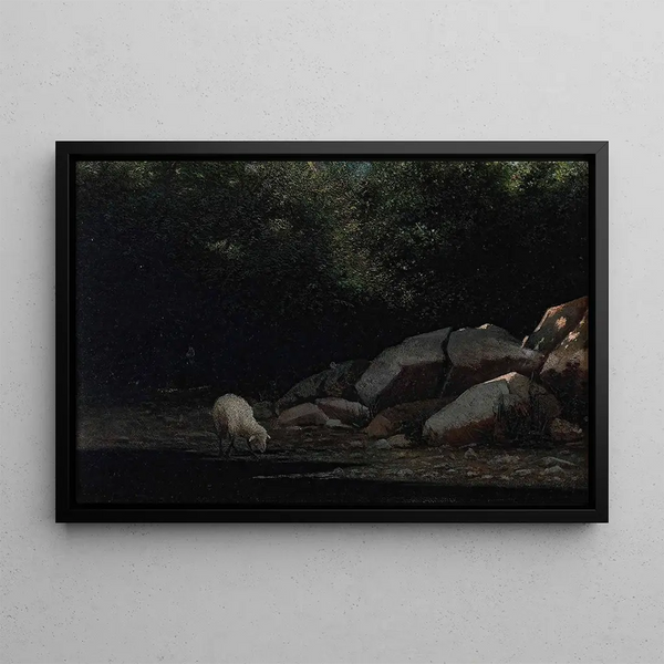 Alfredo De Andrade - Lungo il torrente.webp