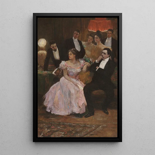 Alice Barber Stephens - A Formal Gathering.webp