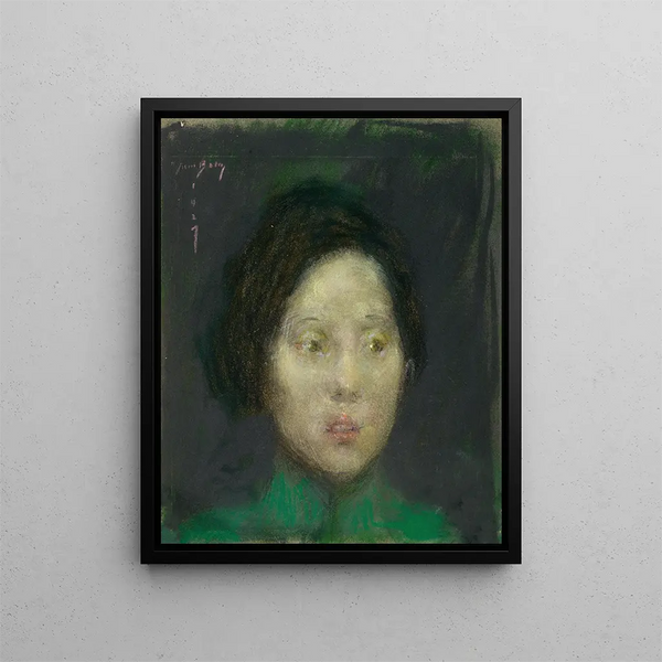 Un Oriental - Alice Pike Barney — kehystetty taideteos seinällä