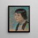 Anna May Wong - Alice Pike Barney — kehystetty taideteos seinällä