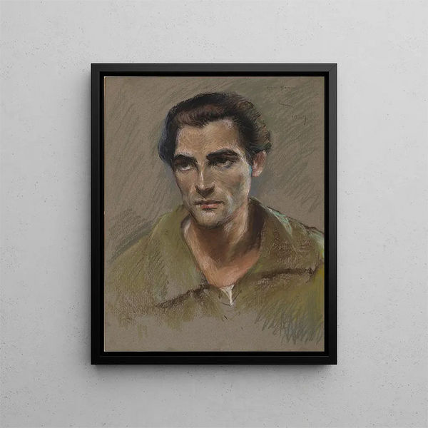 Edward Leiter - Alice Pike Barney — kehystetty taideteos seinällä