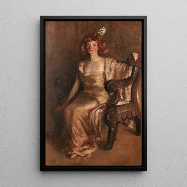 Maalauksen jäljennös Evalina Palmer Sicilianos - Alice Pike Barney