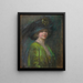 Chapeau et ombre - Alice Pike Barney — kehystetty taideteos seinällä