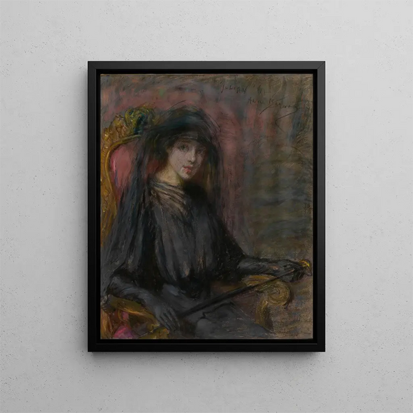 Julienne - Alice Pike Barney — kehystetty taideteos seinällä