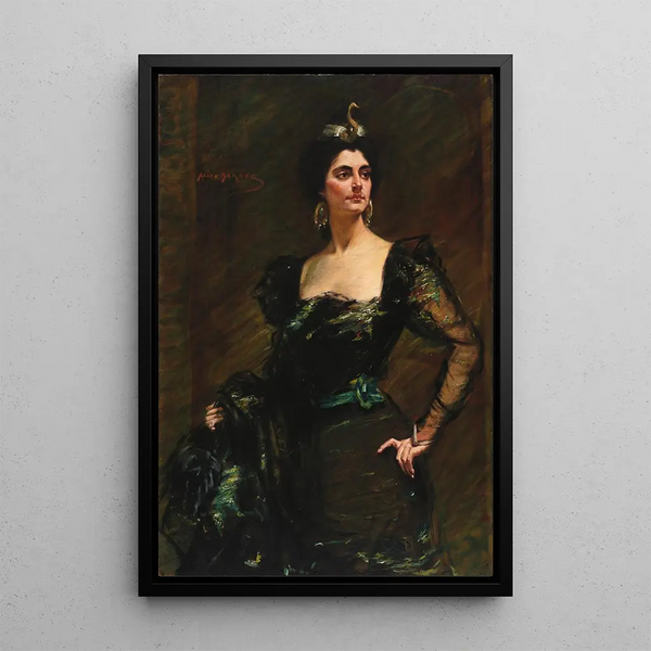 Kate Deering Ridgely - Alice Pike Barney — kehystetty taideteos seinällä