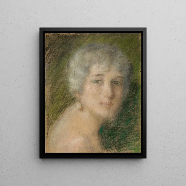 La Marquise - Alice Pike Barney — kehystetty taideteos seinällä