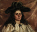 Laura Alice suurella hatulla - Alice Pike Barney — näkymä teoksesta
