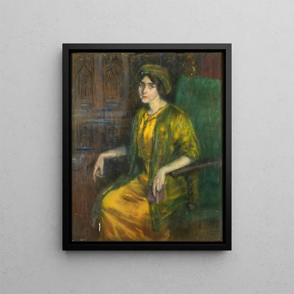 Laura Dreyfus Barney - Alice Pike Barney — kehystetty taideteos seinällä