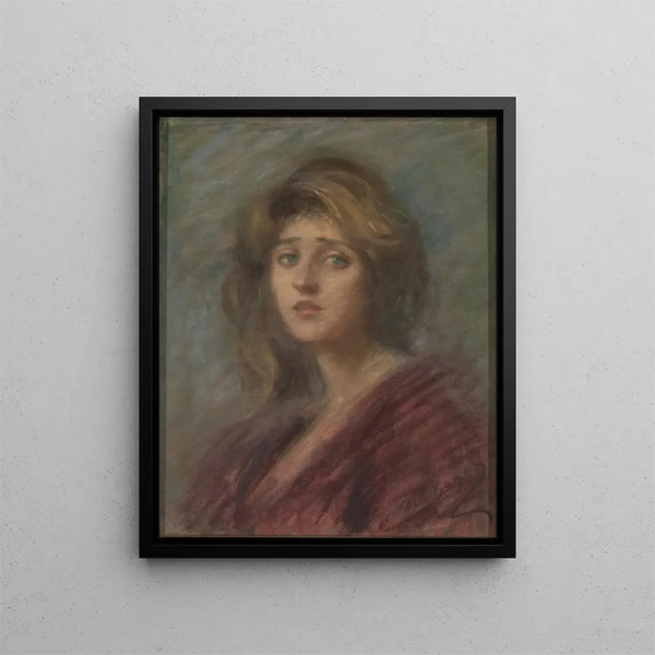 Madame R. - Alice Pike Barney — kehystetty taideteos seinällä