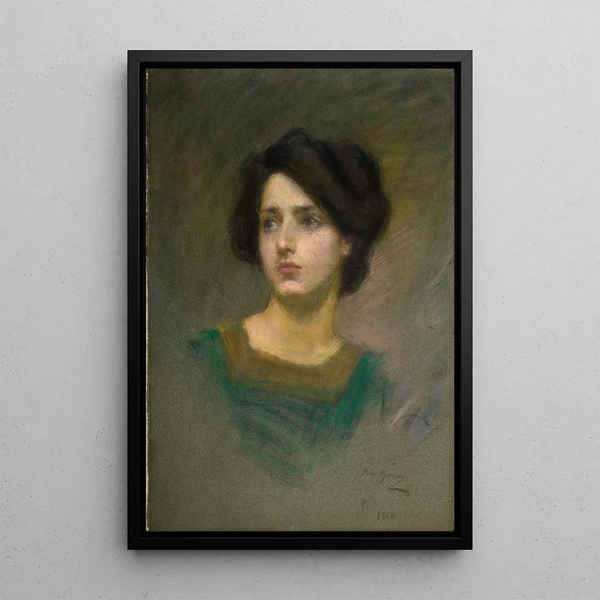 Monique - Alice Pike Barney — kehystetty taideteos seinällä