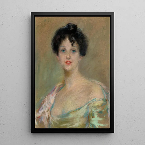 Madame Pansy Cotton - Alice Pike Barney — kehystetty taideteos seinällä