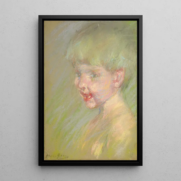 Rayon de soleil - Alice Pike Barney — kehystetty taideteos seinällä