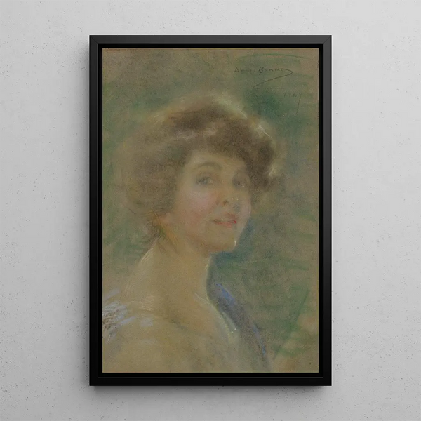 Maalauksen jäljennös Itsekuva - Alice Pike Barney