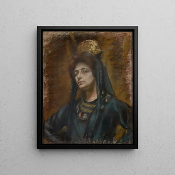 Peigne espagnol - Alice Pike Barney — kehystetty taideteos seinällä
