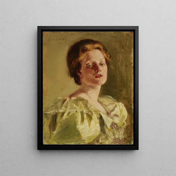 Opiskelu Auburnissa - Alice Pike Barney — kehystetty taideteos seinällä
