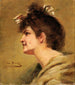 La fossette - Alice Pike Barney — näkymä teoksesta