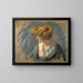 Cheveux de Titien - Alice Pike Barney — kehystetty taideteos seinällä