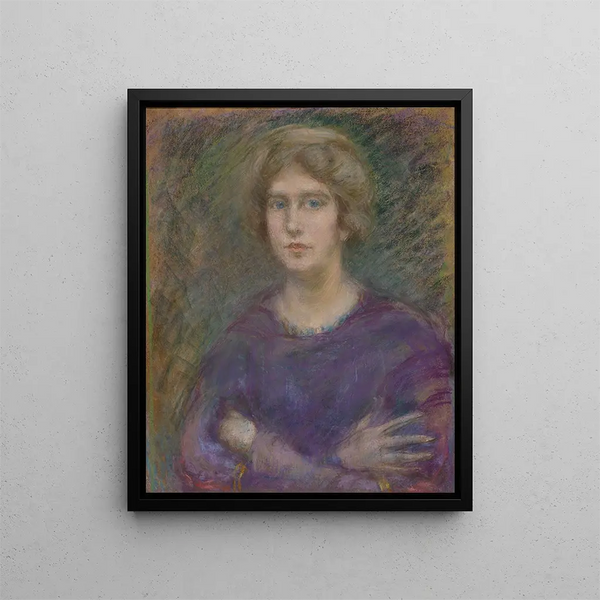 Nimetön I - Alice Pike Barney — kehystetty taideteos seinällä