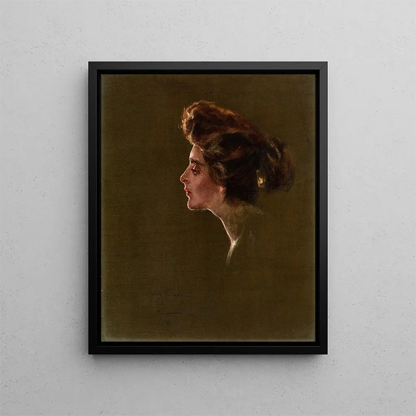 Vers 1903 - Alice Pike Barney — kehystetty taideteos seinällä
