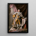 Maalauksen jäljennös Kuningas George III kruunajaispukineissa - Allan Ramsay