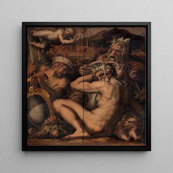 Allégorie de Borgo San Sepolcro et Anghiari - Giorgio Vasari
