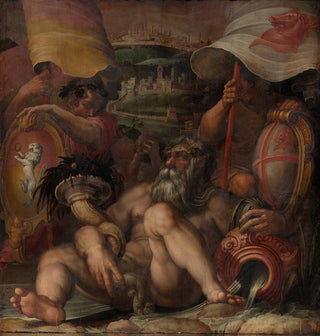 Allégorie de Colle val d'Elsa et San Gimignano - Giorgio Vasari