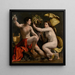 Onnellisuuden allegoria - Dosso Dossi — kehystetty taideteos seinällä