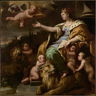 Allégorie de la magnanimité - Luca Giordano