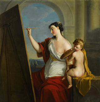 Allégorie de la peinture - Philippe Mercier