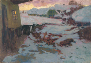 Alois Kalvoda - Winter Landscape.webp